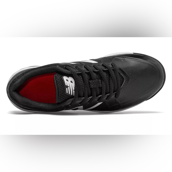 NEW BALANCE 4040V5 YOUTH MOLDED CLEATS - BLACK/WHITE (J4040BK5) - Size 2 - Picture 11 of 13